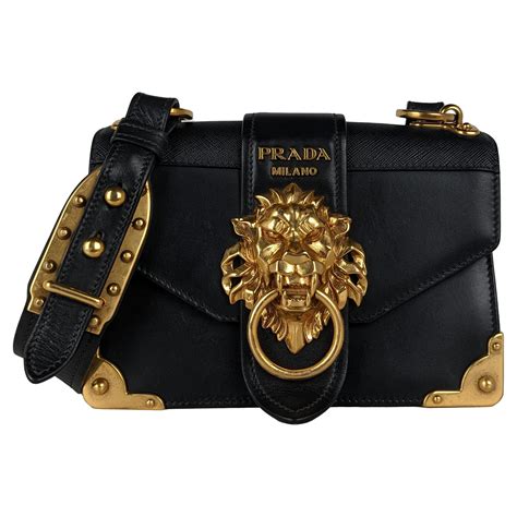 prada cahier chain black|prada cahier bag.